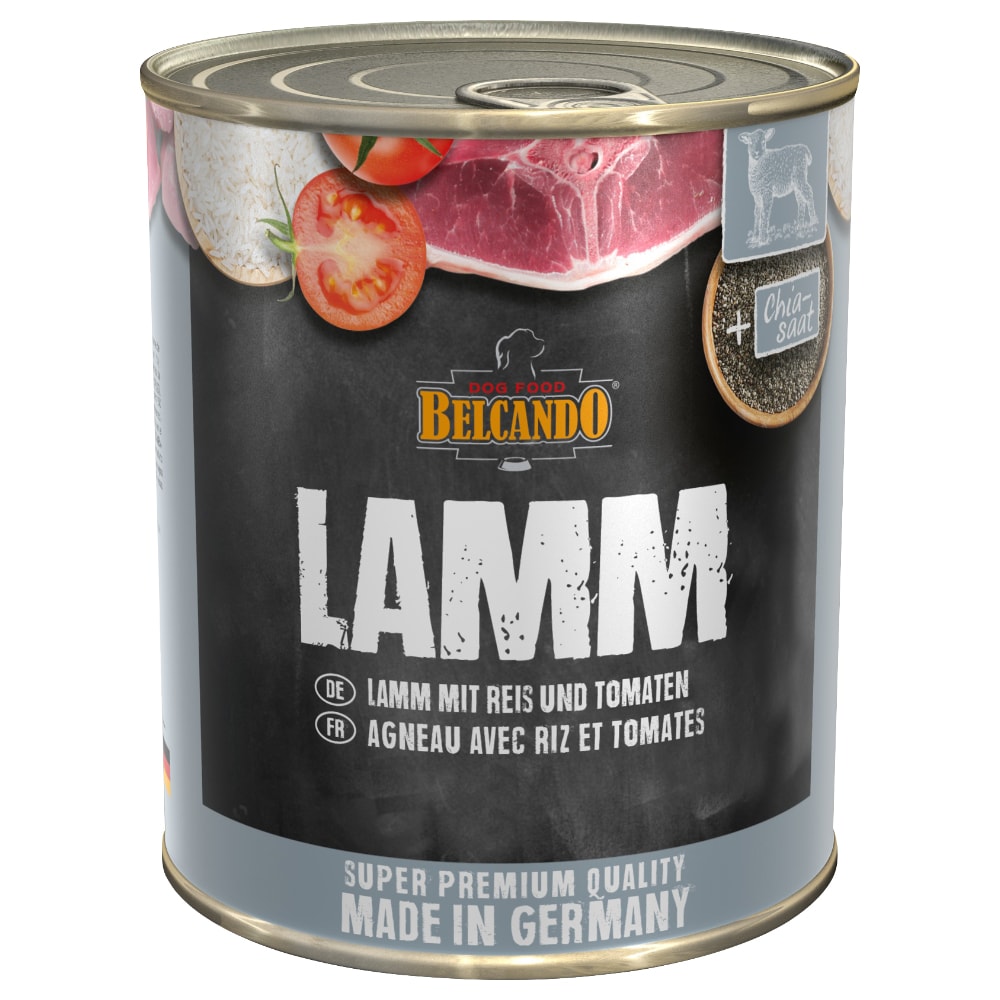 Belcando Super Premium 6 x 800 g - Cordero con arroz y tomates - Image 1