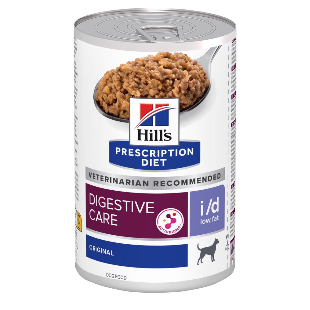 Hill's Prescription Diet latas para perros - Pack Ahorro - i/d Low Fat 24 x 360 g - Image 1
