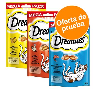 Catisfactions Big Pack snack para gatos 3 x 180 g - Pack de prueba mixto - Image 1