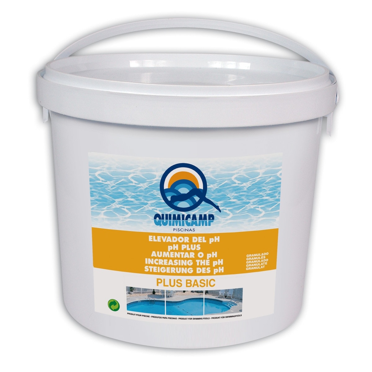 Quimicamp - Elevador Granulado pH Plus Basic 2 Kg. - Image 1