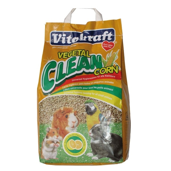 Vitakraft - Lecho para mascotas Vitakraft Vegetal Clean Maiz 8 litros. - Image 1