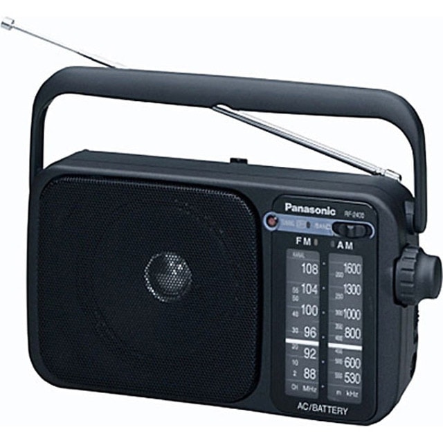 Panasonic - Radio portátil Panasonic RF-2400EG-K. - Image 1