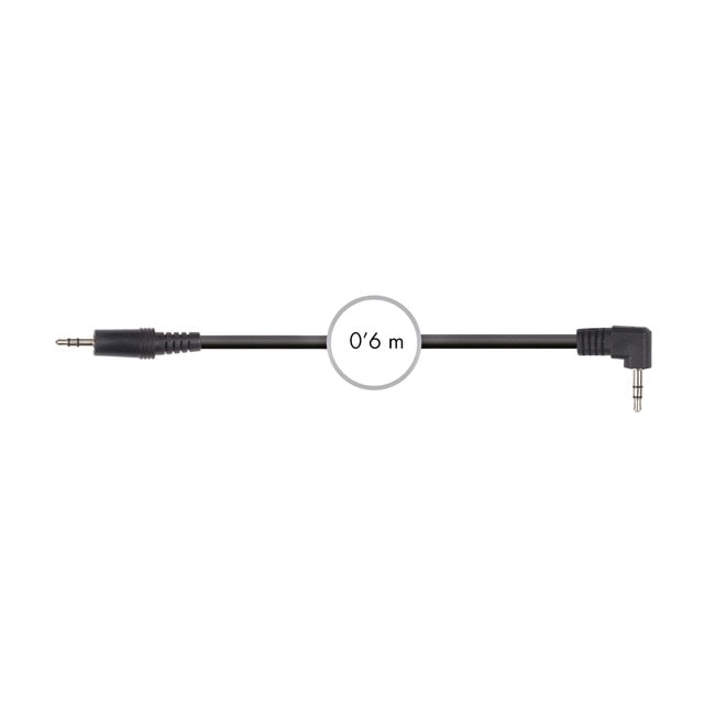 Fonestar - Cable de audio Fonestar AA-729 Jack estéreo 3,5 mm de 60 cm.. - Image 1