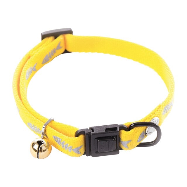 Martin Sellier - Collar Martin Sellier para gatos fluo fish. - Image 1