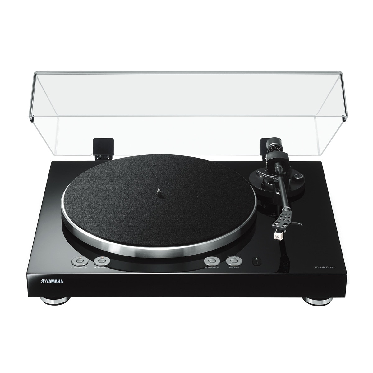 Yamaha - Tocadiscos en red Yamaha MusicCast Vinyl 500 Negro. - Image 1