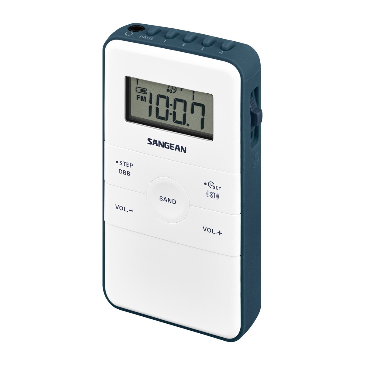Sangean - Radio de bolsillo Sangean Pocket 140 Blanco. - Image 1