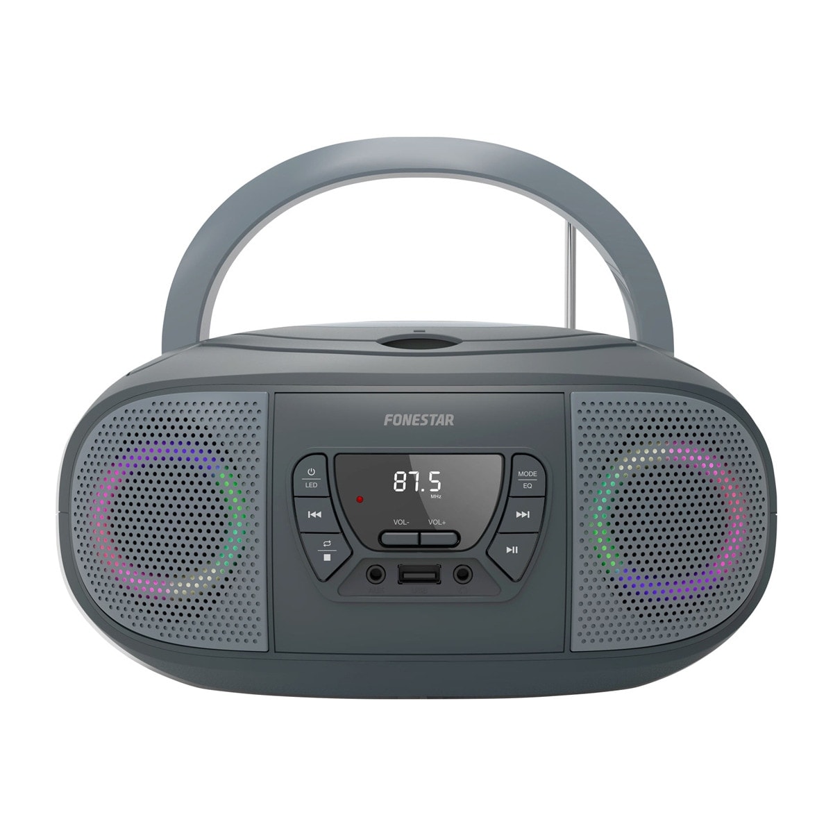 Fonestar - Radio CD bluetooth USB FM con entrada auxiliar Fonestar BOOM-GO-G. - Image 1