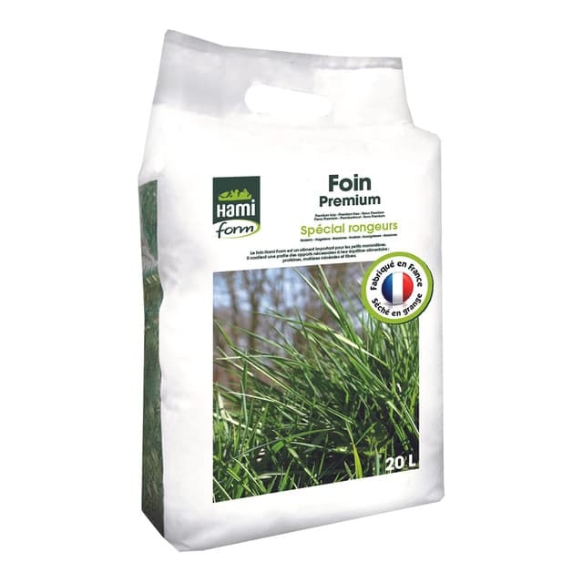 Hamiform - Heno para conejos y roedores Hamiform Premium 20 L.
