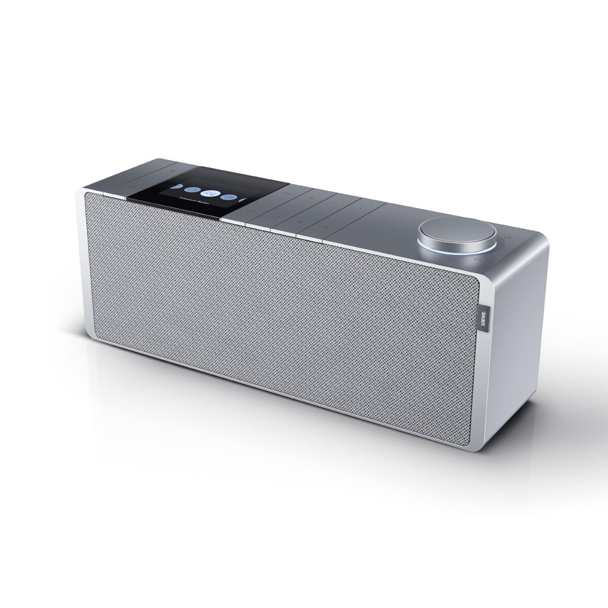 LOEWE - Altavoz con radio inteligente Loewe Klang s1, Wi-Fi y Bluetooth, Gris claro. - Image 1
