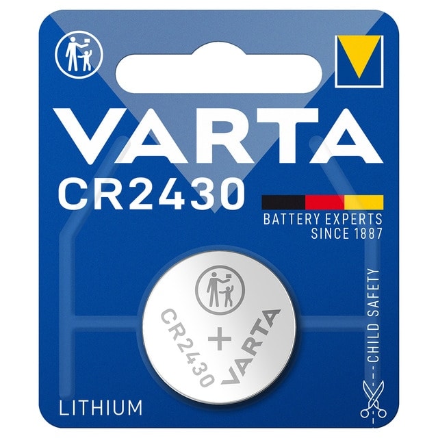 Varta - Pila de litio Varta CR-2430 3V 280 mAh. - Image 1
