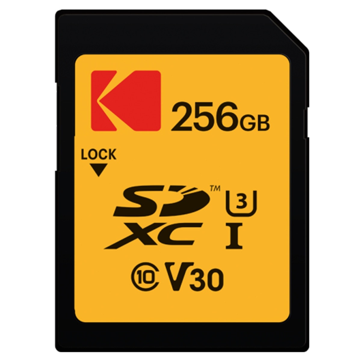 Kodak - Tarjeta de memoria Kodak SDXC 256GB, Clase 10 U3. - Image 1