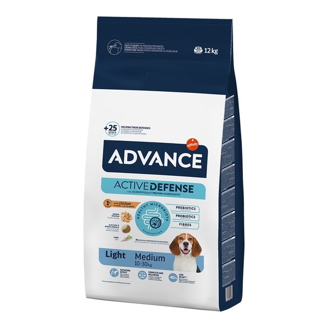 Advance - Pienso para perros adultos Advance Medium Light pollo y arroz. - Image 1
