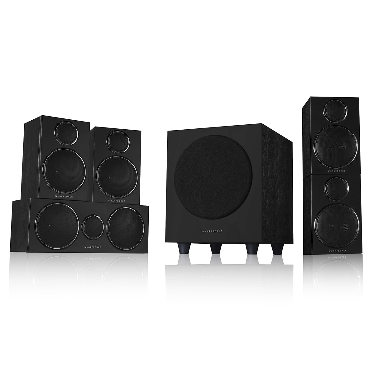 Wharfedale - Sistema de altavoces Wharfedale DX-3 HCP 5.1 negro. - Image 1
