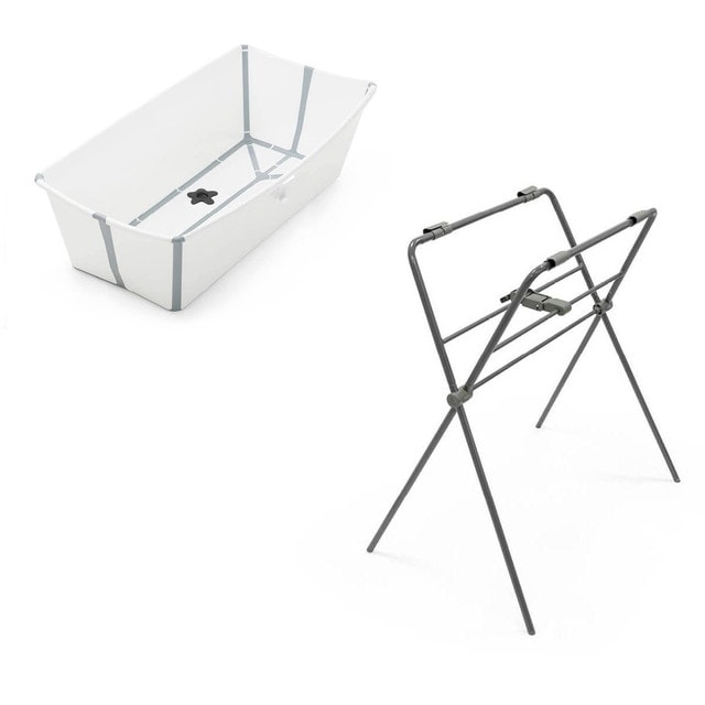 Stokke - Bañera plegable Stokke ® Flexi Bath con patas plegables y tapón sensible al calor. - Image 1