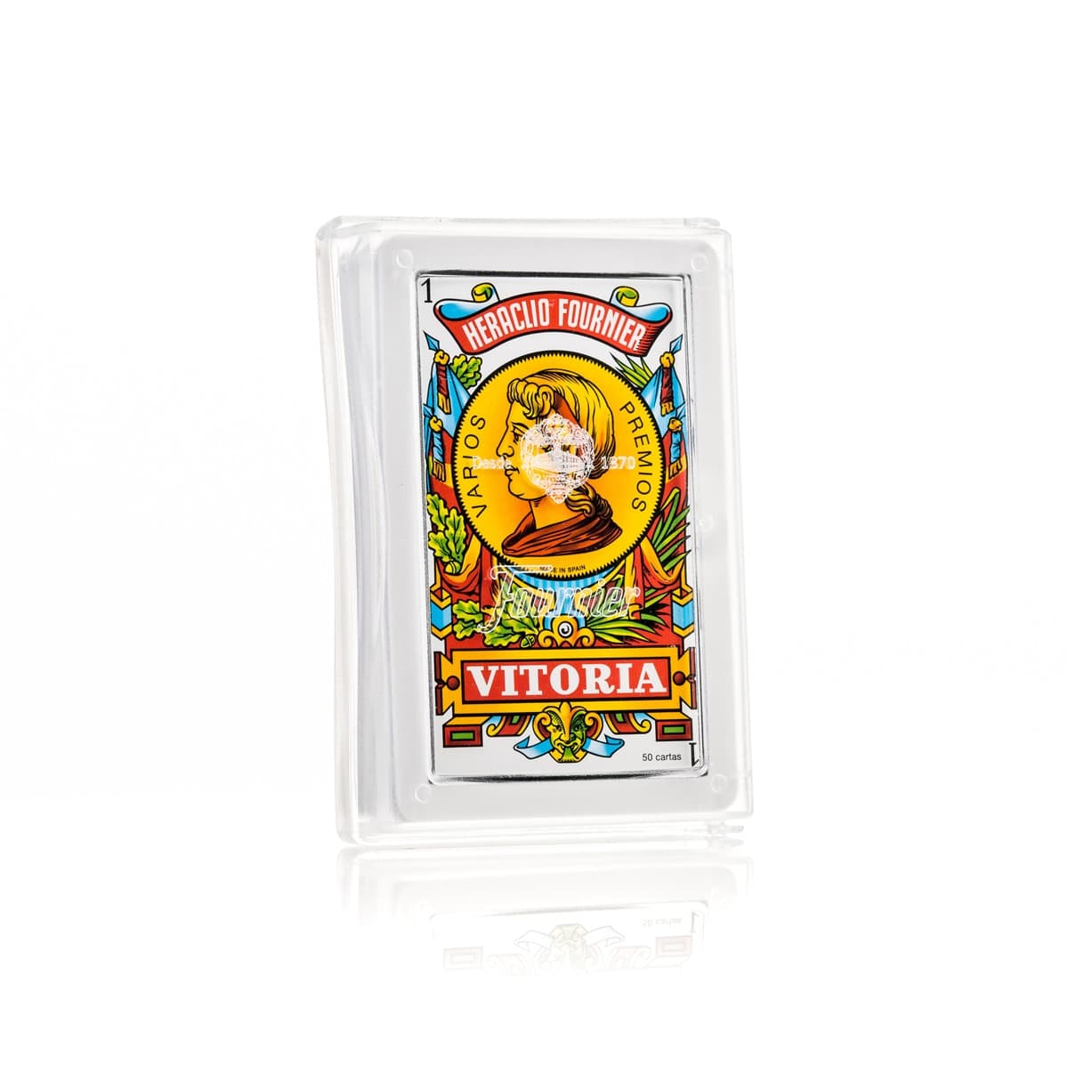 Fournier - Naipes Españoles Nº 27 50 Cartas - Estuche plástico (Cartas).