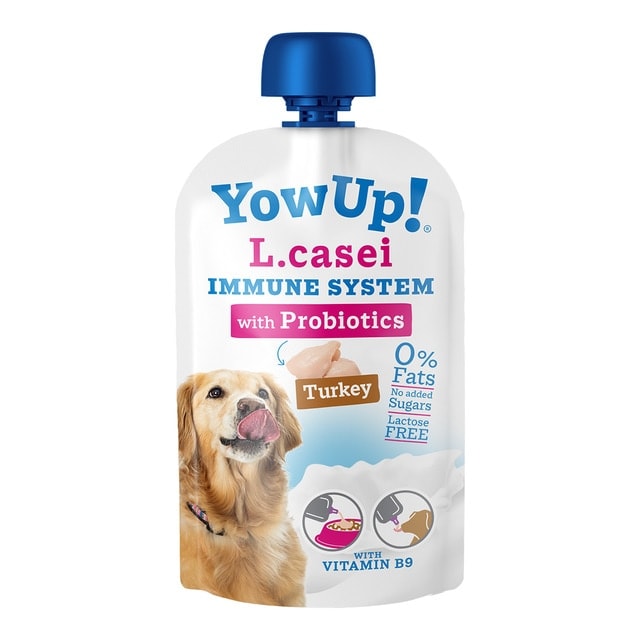 Yow Up - Yogur sin lactosa para perros Yow Up yogur L. Casei sistema inmune con probióticos pavo 115 g. - Image 1