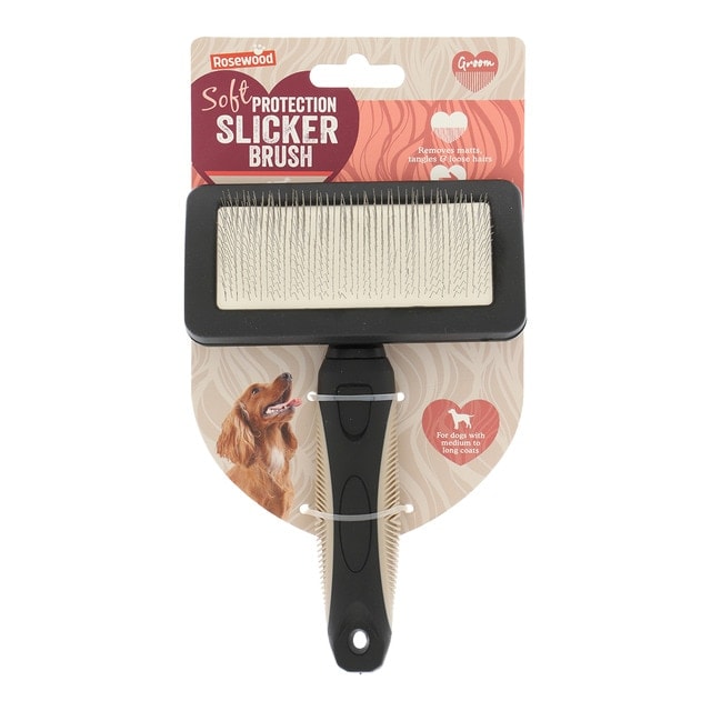 Rosewood - Carda Slicker suave Rosewood para perros. - Image 1