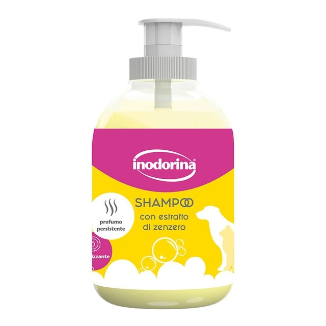 Inodorina - Champú Inodorina para perros Sensation revitalizante con extracto de jengibre 300 ml. - Image 1