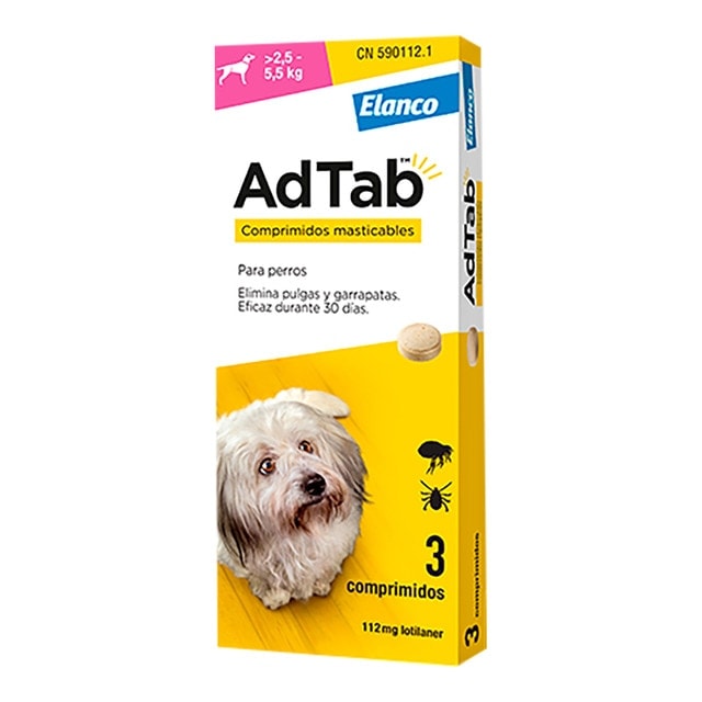 Elanco - AdTab 112 mg - Chewable tablet. - Image 1