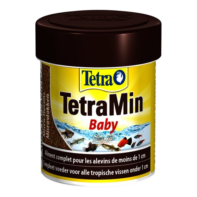Tetra - Comida para peces tropicales alevines Tetra Min Baby 30 g. - Image 1
