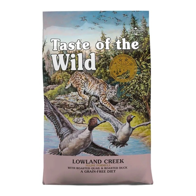 Taste of the Wild - Pienso para gatos Taste Wild Lowland Creek pato y codorniz asada 2 kg. - Image 1