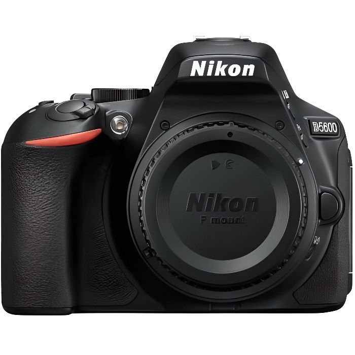 Reflex NIKON D5600 - 24.2 mégapixels - WiFi, Bluetooth, NFC - Noir - Image 1