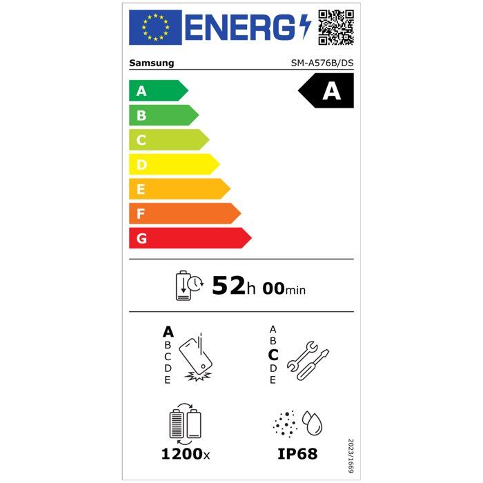 SAMSUNG Galaxy A57 5G AI Smartphone 128 Go Lavande - Image 1