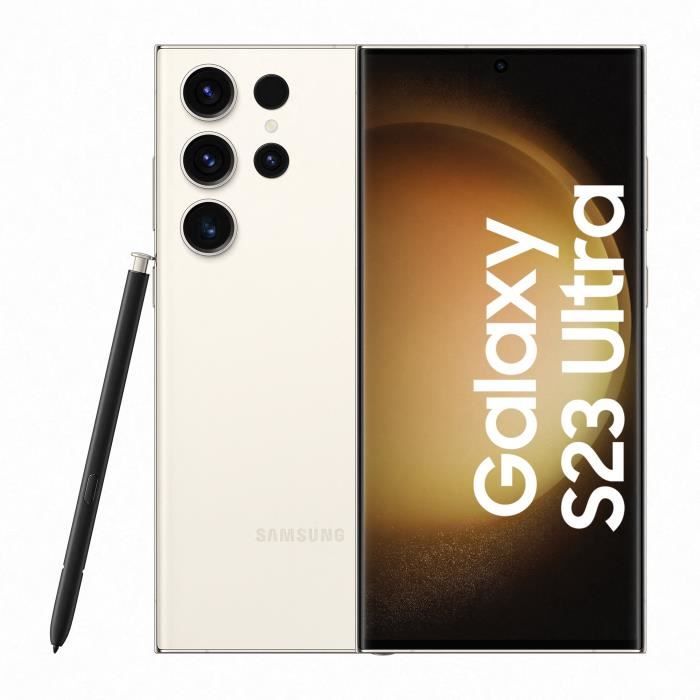 SAMSUNG Galaxy S23 Ultra 256Go Crème - Image 1