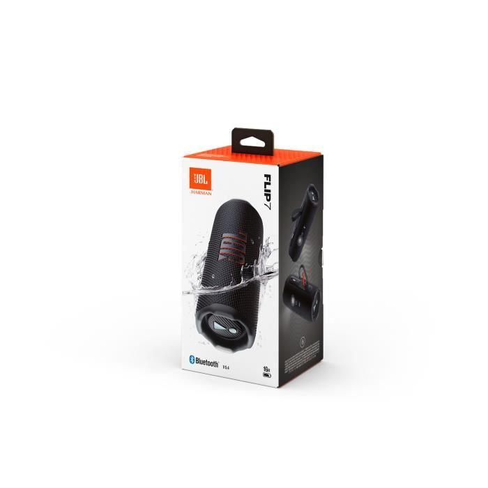 Enceinte portable - JBL Flip 7 - Noir - Etanche et résistante aux chutes - Image 1