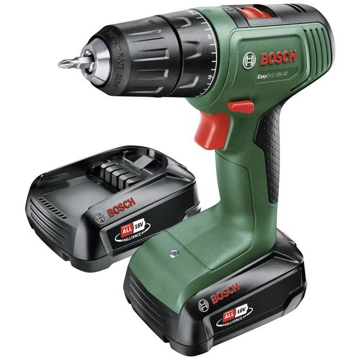 Perceuse Visseuse EasyDrill 18V-40 (2x 2,0Ah) + AL18V-20 in carrying case - Image 1