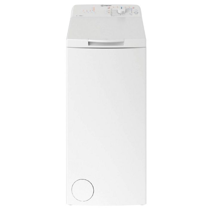 Lave Linge Top - INDESIT - BTWL60400EU/N - 6 kg - 1000 tours/min - Départ différé - Image 1