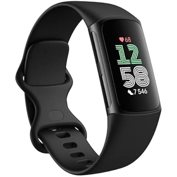 Bracelet d'activité - FITBIT by Google Charge 6 avec abonnement de 6 Mois à Fitbit Premium Inclus - Noir