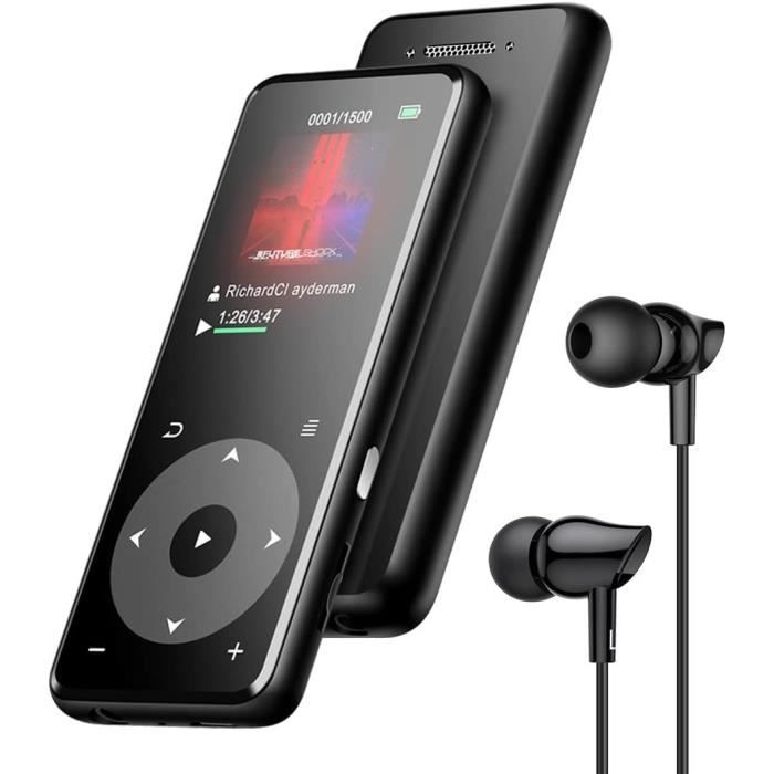 Haut-Parleur MP3 - AGPTEK - Bluetooth 4.0 - 8Go - Métal - Écran TFT 1,8'' - Image 1