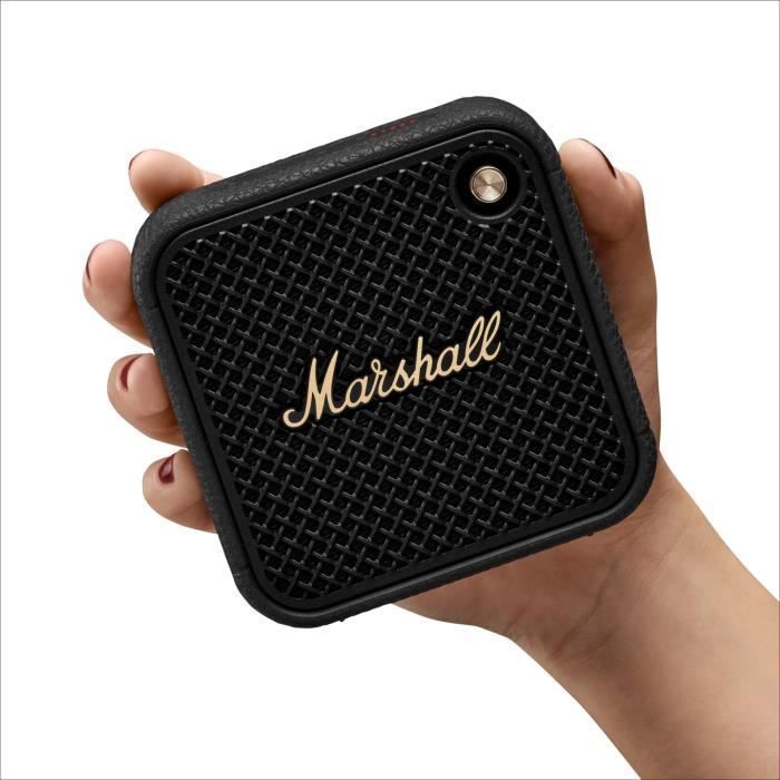 MARSHALL WILLEN II - Enceinte portable sans fil - 17h d'autonomie - Bluetooth 5.1 - IP67 - Noir et Laiton - Image 1