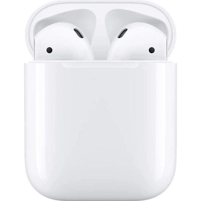 APPLE AirPods 2 Blanc Écouteurs sans fil - Avec boitier de charge filaire