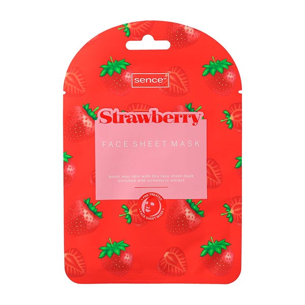 Strawberry Face Sheet Mask - Image 1