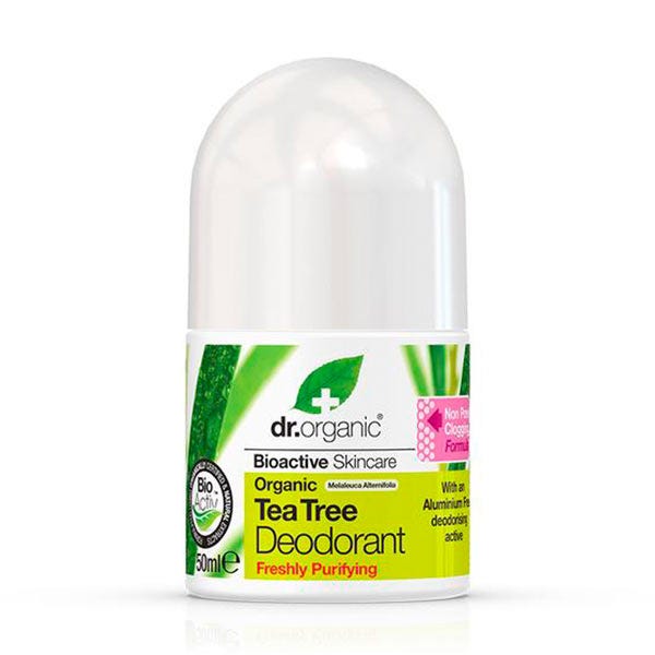 Desodorante En Roll-On De Árbol De Té Orgánico - Image 1