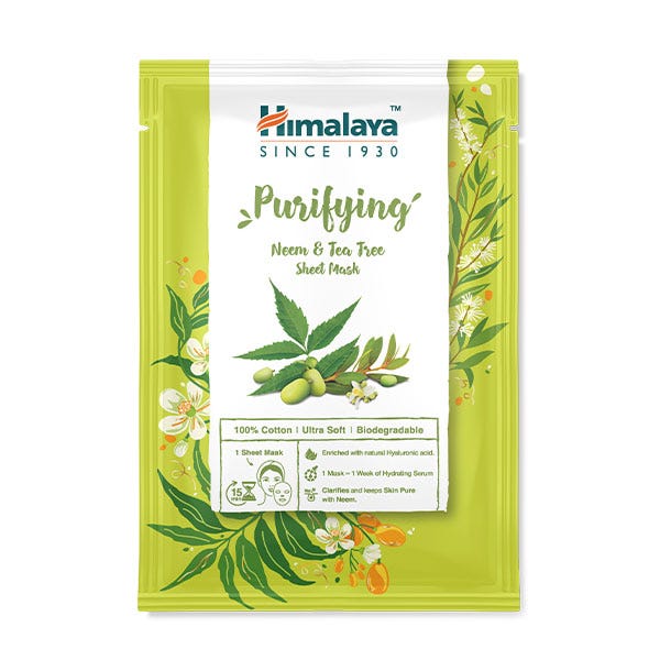 Purifying Neem & Tea Tree Sheet Mask - Image 1