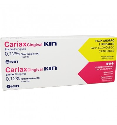 Cariax Gingival Pasta dentífrica 125 ml + 125ml Duplo - Image 1