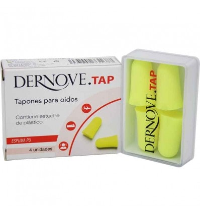 Dernove Tap Tapones Espuma Anatomicos 4 Unidades - Image 1