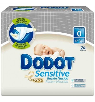 Dodot Pañal Sensitive T0 Hasta 3 Kg 24 Pañales - Image 1