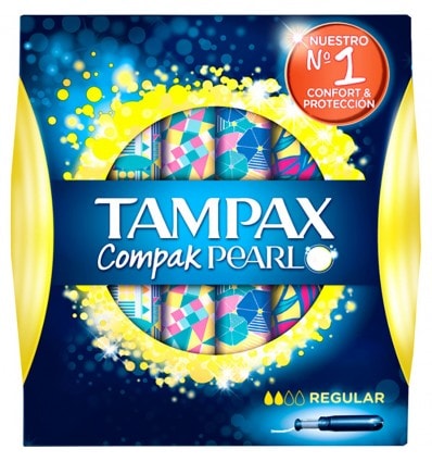 Tampax Compak Pearl Regular 16 Un - Image 1