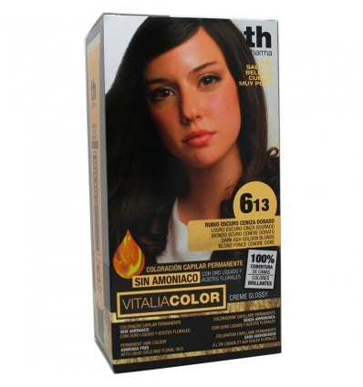 Th Pharma Vitaliacolor Tinte 613 Rubio Oscuro Ceniza Dorado - Image 1