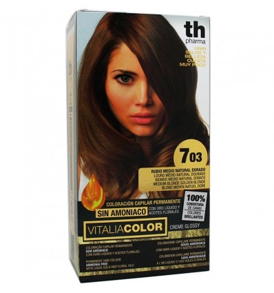 Th Pharma Vitaliacolor Tinte 703 Rubio Medio Natural Dorado - Image 1