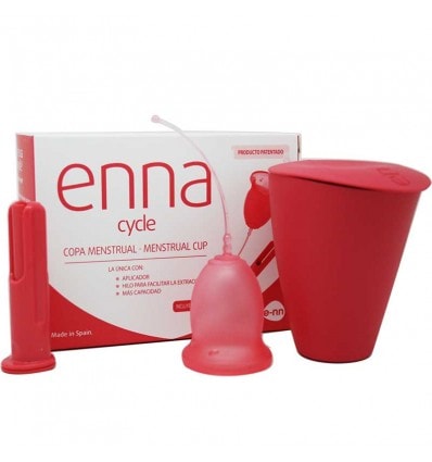 Enna Cycle Copa Menstrual M Aplicador 2 Unidades - Image 1