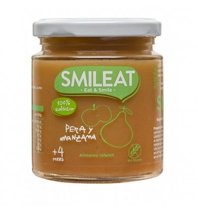 Smileat Potito Pera Manzana 230 g - Image 1