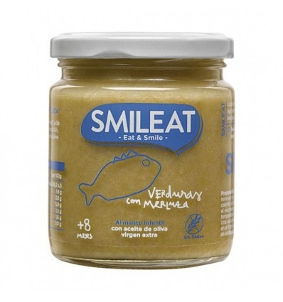 Smileat Potito Merluza Verduras 230 g - Image 1