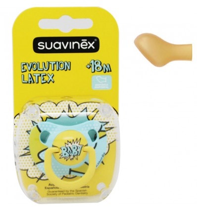 Suavinex Chupete Latex Anatomico Baby Art 18 m - Image 1