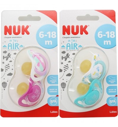 Nuk Chupete Latex In The Air 6-18 meses - Image 1