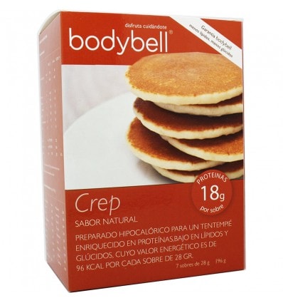 Bodybell Crep Tortita Natural 7 Sobres - Image 1